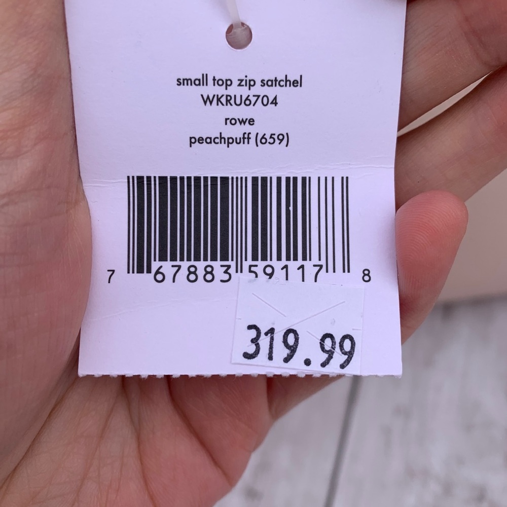 NWT KATE SPADE ROWE SMALL TOP ZIP SATCHEL - Picture 5 of 7